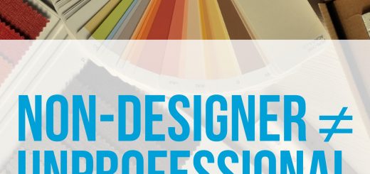 Non-designers ≠ unprofessional